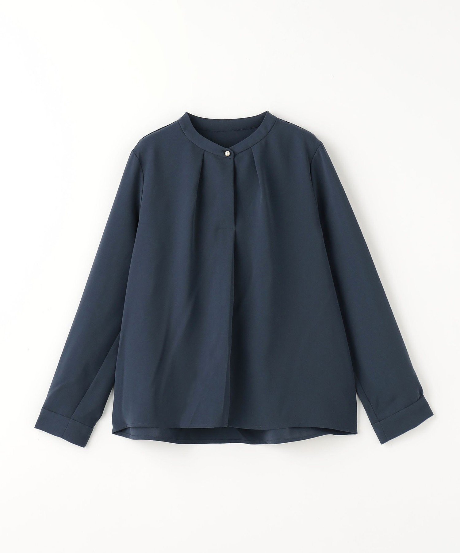 【その他のブランド/Other】のドビー フェイクパールボタン 9分袖ブラウス A DAY IN THE LIFE 人気、トレンドファッション・服の通販 founy(ファニー) 　ファッション　Fashion　レディースファッション　WOMEN　トップス・カットソー　Tops/Tshirt　シャツ/ブラウス　Shirts/Blouses　おすすめ　Recommend　インナー　Inner　カーディガン　Cardigan　シンプル　Simple　ジャケット　Jacket　ストライプ　Stripe　セレモニー　Ceremony　ビジネス 仕事 通勤　Business　ベーシック　Basic　 other-1|ID: prp329100004536286 ipo3291000000032283797