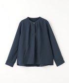 【その他のブランド/Other】のドビー フェイクパールボタン 9分袖ブラウス A DAY IN THE LIFE NAVY|ID: prp329100004536286 ipo3291000000032283799