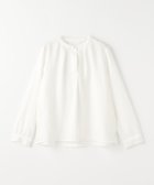 【その他のブランド/Other】のドビー フェイクパールボタン 9分袖ブラウス A DAY IN THE LIFE OFF WHITE|ID: prp329100004536286 ipo3291000000032283800