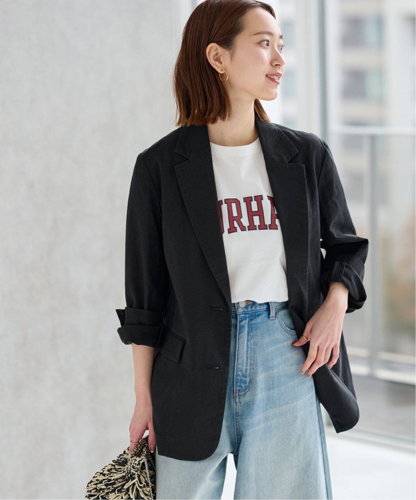 【ジャーナルスタンダード レリューム/JOURNAL STANDARD relume】のコットンリネンシングルジャケット 人気、トレンドファッション・服の通販 founy(ファニー) 　ファッション　Fashion　レディースファッション　Fashion for Women　アウター　Coat / Outerwear Collection　レディースジャケット・軽アウター　Jackets　2025年　2025　2025春夏・S/S　Spring/Summer 2025 SS25　ジャケット　Jacket, Outerwear　リネン　Linen, Linen Fabric　春　Spring　 other-1|ID: prp329100004536366 ipo3291000000032610228