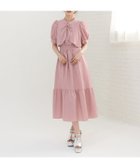 【レディアゼル/REDYAZEL】のボレロレイヤード風ティアードワンピース 人気、トレンドファッション・服の通販 founy(ファニー) ファッション Fashion レディースファッション WOMEN アウター Coat Outerwear ボレロ Bolero jackets ギャザー Gather シャーリング Shirring スリーブ Sleeve ティアードワンピース Tiered Dress フェミニン Feminine ペチコート Petticoat ボレロ Bolero 夏 Summer thumbnail ピンク|ID: prp329100004536385 ipo3291000000032056188