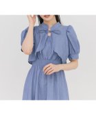 【レディアゼル/REDYAZEL】のボレロレイヤード風ティアードワンピース 人気、トレンドファッション・服の通販 founy(ファニー) ファッション Fashion レディースファッション WOMEN アウター Coat Outerwear ボレロ Bolero jackets ギャザー Gather シャーリング Shirring スリーブ Sleeve ティアードワンピース Tiered Dress フェミニン Feminine ペチコート Petticoat ボレロ Bolero 夏 Summer thumbnail ブルー|ID: prp329100004536385 ipo3291000000032056190