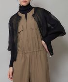 【ミューニック/Munich】のダブルフェイスメッシュジップブルゾン blk|ID: prp329100004536406 ipo3291000000032056299
