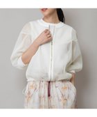 【ミューニック/Munich】のダブルフェイスメッシュジップブルゾン wht|ID: prp329100004536406 ipo3291000000032056302