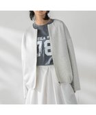 【メイソングレイ/MAYSON GREY】のダンボール*ニットノーカラーブルゾン≪手洗い可能≫ オフホワイト|ID: prp329100004536413 ipo3291000000032056342