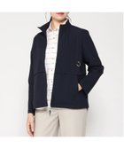 【クロコダイル/CROCODILE】のスタンドカラー ジャージライク ブルゾン【手洗いOK】 ネイビー|ID: prp329100004536417 ipo3291000000032056366