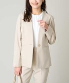 【アー ヴェー ヴェー/a.v.v】の【洗える/ストレッチ/UVカット】麻調ストレッチノーカラージャケット 人気、トレンドファッション・服の通販 founy(ファニー) ファッション Fashion レディースファッション WOMEN アウター Coat Outerwear ジャケット Jackets ノーカラージャケット No Collar Leather Jackets 春 Spring 洗える Washable クロップド Cropped ジャケット Jacket ストレッチ Stretch ストレート Straight スリット Slit セットアップ Set Up 定番 Standard パターン Pattern フォーマル Formal ベーシック Basic ポケット Pocket 楽ちん Easy ワイド Wide S/S・春夏 Ss・Spring/Summer 再入荷 Restock/Back In Stock/Re Arrival 夏 Summer ビジネス 仕事 通勤 Business thumbnail ベージュ|ID: prp329100004536431 ipo3291000000032056435