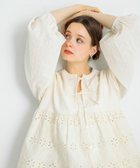 【サニーレーベル/Sonny Label / URBAN RESEARCH】のコットンシフリーペプラムガウンブラウス 人気、トレンドファッション・服の通販 founy(ファニー) ファッション Fashion レディースファッション WOMEN トップス・カットソー Tops/Tshirt シャツ/ブラウス Shirts/Blouses 2025年 2025 2025春夏・S/S Ss,Spring/Summer,2025 おすすめ Recommend キャミソール Camisole タンク Tank デニム Denim ドット Dot ペプラム Peplum ロング Long 夏 Summer S/S・春夏 Ss・Spring/Summer thumbnail オフ|ID: prp329100004536442 ipo3291000000032370275