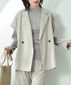 【インタープラネット/INTERPLANET】のカットジョーゼットBACKチュールジャケット 人気、トレンドファッション・服の通販 founy(ファニー) ファッション Fashion レディースファッション WOMEN アウター Coat Outerwear ジャケット Jackets カットソー Cut And Sew ジャケット Jacket ジョーゼット Georgette チュール Tulle テーラード Tailored トレンド Trend ベーシック Basic リラックス Relax thumbnail グレージュ|ID: prp329100004536455 ipo3291000000032056575