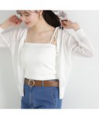 【プロポーション ボディドレッシング/PROPORTION BODY DRESSING】の透かし編みミドルカーディガン 人気、トレンドファッション・服の通販 founy(ファニー) ファッション Fashion レディースファッション WOMEN トップス・カットソー Tops/Tshirt カーディガン Cardigans カーディガン Cardigan シンプル Simple ノースリーブ No Sleeve ミドル Middle 夏 Summer 羽織 Haori 透かし Watermark thumbnail ホワイト|ID: prp329100004536457 ipo3291000000032432769