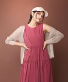 【プロポーション ボディドレッシング/PROPORTION BODY DRESSING】の透かし編みミドルカーディガン 人気、トレンドファッション・服の通販 founy(ファニー) ファッション Fashion レディースファッション Fashion for Women トップス・カットソー Cut & Sew Tops カーディガン・羽織り Layered Style Cardigans カーディガン Cardigan, Knitwear シンプル Simple, Minimal ノースリーブ Sleeveless, No-Sleeve ミドル Middle Length, Mid Height 夏 Summer 羽織 Haori, Light Jacket 透かし Cut-Out, Lacework thumbnail ベージュ|ID: prp329100004536457 ipo3291000000033066676