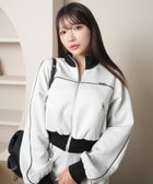 【リップサービス/LIP SERVICE】のサイドライントラックジャケット 人気、トレンドファッション・服の通販 founy(ファニー) ファッション Fashion レディースファッション WOMEN アウター Coat Outerwear ジャケット Jackets クロップド Cropped シンプル Simple ジャケット Jacket トレンド Trend フロント Front プレート Plate メタル Metal レース Race thumbnail ホワイト|ID: prp329100004536472 ipo3291000000032056783
