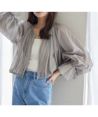 【ミスティ ウーマン/mysty woman】のギャザーシアーZIPブルゾン 人気、トレンドファッション・服の通販 founy(ファニー) ファッション Fashion レディースファッション WOMEN アウター Coat Outerwear ブルゾン Blouson/Jackets キャミワンピース Cami Dress ギャザー Gather ショート Short スポーティ Sporty スリーブ Sleeve ダウン Down ティアードスカート Tiered Skirt デニム Denim フェミニン Feminine ブルゾン Blouson ルーズ Loose thumbnail グレージュ51|ID: prp329100004536477 ipo3291000000032056830