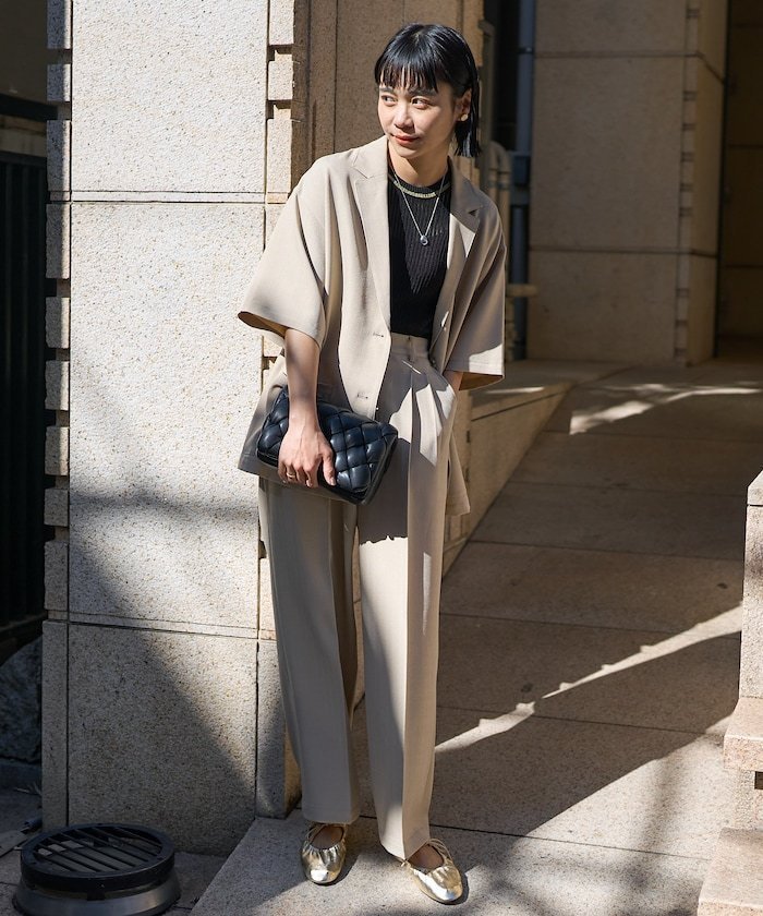 【フリークスストア/FREAK'S STORE】のリネンタッチ ショートスリーブジャケット パンツ セットアップ 24SS インテリア・キッズ・メンズ・レディースファッション・服の通販 founy(ファニー) https://founy.com/ ファッション Fashion レディースファッション WOMEN アウター Coat Outerwear ジャケット Jackets セットアップ Setup パンツ Pants 2024年 2024 2024春夏・S/S Ss,Spring/Summer,2024 ジャケット Jacket セットアップ Set Up フロント Front リネン Linen 夏 Summer S/S・春夏 Ss・Spring/Summer 羽織 Haori |ID: prp329100004536499 ipo3291000000032206843