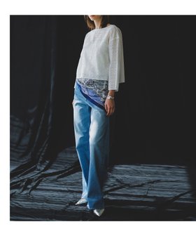 【ロートレ アモン/LAUTRE AMONT】の【JAPAN BLUE JEANS】ワイドパンツ≪洗濯機で洗える≫ 人気、トレンドファッション・服の通販 founy(ファニー) ファッション Fashion レディースファッション WOMEN パンツ Pants ストレート Straight デニム Denim ワイド Wide 洗える Washable |ID:prp329100004536506