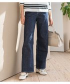 【ロートレ アモン/LAUTRE AMONT】の【JAPAN BLUE JEANS】ワイドパンツ≪洗濯機で洗える≫ 人気、トレンドファッション・服の通販 founy(ファニー) ファッション Fashion レディースファッション WOMEN パンツ Pants ストレート Straight デニム Denim ワイド Wide 洗える Washable thumbnail ネイビー|ID: prp329100004536506 ipo3291000000032057048