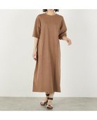 【メルローズ クレール/MELROSE claire】の《別注》【STAR STRIPE /スターアンドストライプ】ワンピース ブラウン|ID: prp329100004536517 ipo3291000000032626081