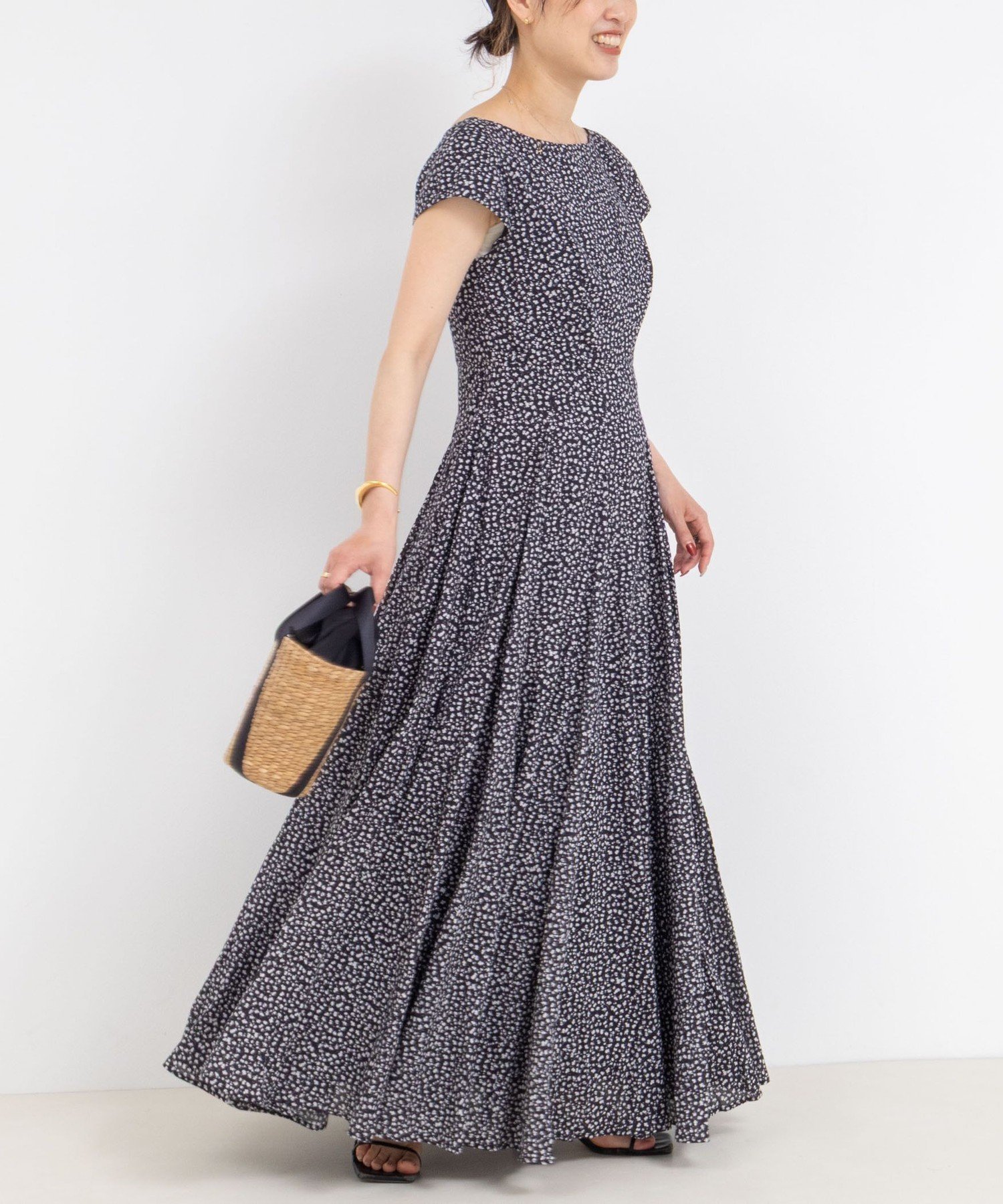 【ノーリーズ/NOLLEY'S】の【MARIHA/マリハ】月の夢ドレス インテリア・キッズ・メンズ・レディースファッション・服の通販 founy(ファニー) 　ファッション　Fashion　レディースファッション　WOMEN　ワンピース　Dress　ドレス　Party Dresses　2025年　2025　2025春夏・S/S　Ss,Spring/Summer,2025　エレガント 上品　Elegant　コンパクト　Compact　ドレス　Dress　フィット　Fit　フレア　Flare　ブラック系その他|ID: prp329100004536519 ipo3291000000032057116
