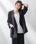 【ラ エフ/Laf…】のキレリジャケット≪手洗い可能≫ 人気、トレンドファッション・服の通販 founy(ファニー) ファッション Fashion レディースファッション WOMEN アウター Coat Outerwear ジャケット Jackets カーディガン Cardigan ジャケット Jacket ストレッチ Stretch ダブル Double リラックス Relax 夏 Summer ビジネス 仕事 通勤 Business thumbnail ブラック|ID: prp329100004536528 ipo3291000000032057168