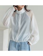 【リエディ/Re:EDIT】のシアーZIPブルゾン 人気、トレンドファッション・服の通販 founy(ファニー) ファッション Fashion レディースファッション WOMEN アウター Coat Outerwear ブルゾン Blouson/Jackets キャミソール Camisole シアー Sheer ジップ Zip スリーブ Sleeve タンク Tank ドット Dot バランス Balance フェミニン Feminine ブルゾン Blouson ワイド Wide 夏 Summer 春 Spring 無地 Plain Color thumbnail アイボリー|ID: prp329100004536529 ipo3291000000032332395