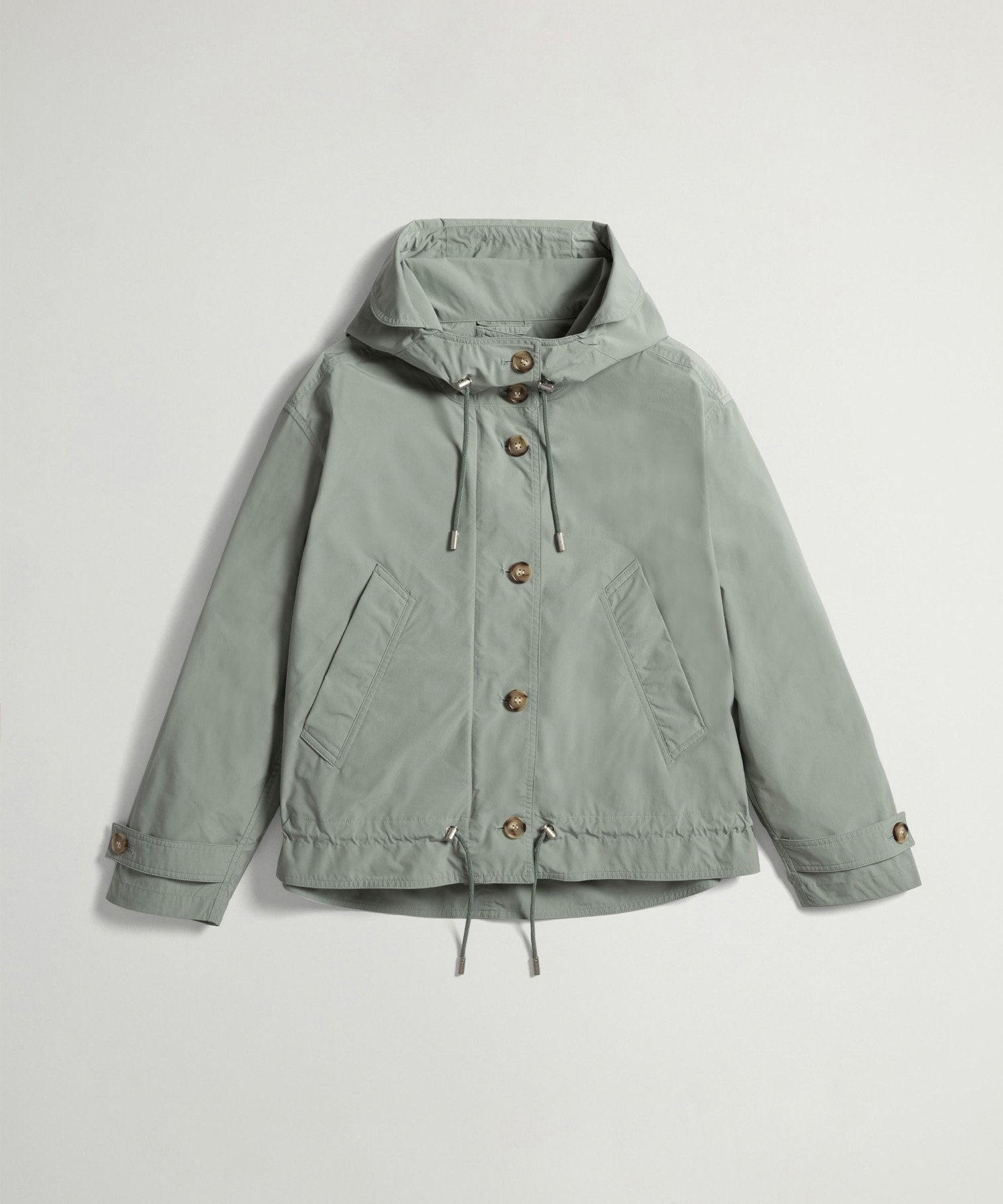 【ウールリッチ/WOOLRICH】のサマー ショート パーカ / SUMMER SHORT PARKA インテリア・キッズ・メンズ・レディースファッション・服の通販 founy(ファニー) 　ファッション　Fashion　レディースファッション　WOMEN　トップス・カットソー　Tops/Tshirt　パーカ　Sweats　サマー　Summer　ショート　Short　ドローストリング　Drawstring　パーカー　Hoodie　フェミニン　Feminine　ブルゾン　Blouson　ポケット　Pocket　夏　Summer　旅行　Travel　CHINOIS GREEN|ID: prp329100004536537 ipo3291000000032057237