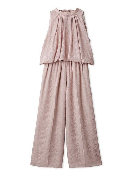 【セルフォード/CELFORD】のリボンブラウス ワイドパンツセットアップ インテリア・キッズ・メンズ・レディースファッション・服の通販 founy(ファニー) 　ファッション　Fashion　レディースファッション　WOMEN　セットアップ　Setup　パンツ　Pants　オーガンジー　Organdy　コンパクト　Compact　セットアップ　Set Up　トレンド　Trend　バルーン　Balloon　フロント　Front　ポケット　Pocket　リボン　Ribbon　ロング　Long　ワイド　Wide　PNK[066]|ID: prp329100004536538 ipo3291000000032057254