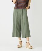 【イッツインターナショナル/I.T.'S. international】のワイドクロップドパンツ カーキ|ID: prp329100004536555 ipo3291000000032663978