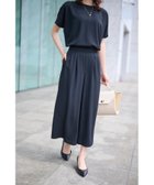 【アンタイトル/UNTITLED】の【大人気セットアップ!!快適なはき心地】リラックス ガウチョパンツ 人気、トレンドファッション・服の通販 founy(ファニー) ファッション Fashion レディースファッション WOMEN セットアップ Setup パンツ Pants ガウチョパンツ Gaucho Pants ギャザー Gather セットアップ Set Up フロント Front リラックス Relax thumbnail ブラック|ID: prp329100004536557 ipo3291000000032057409