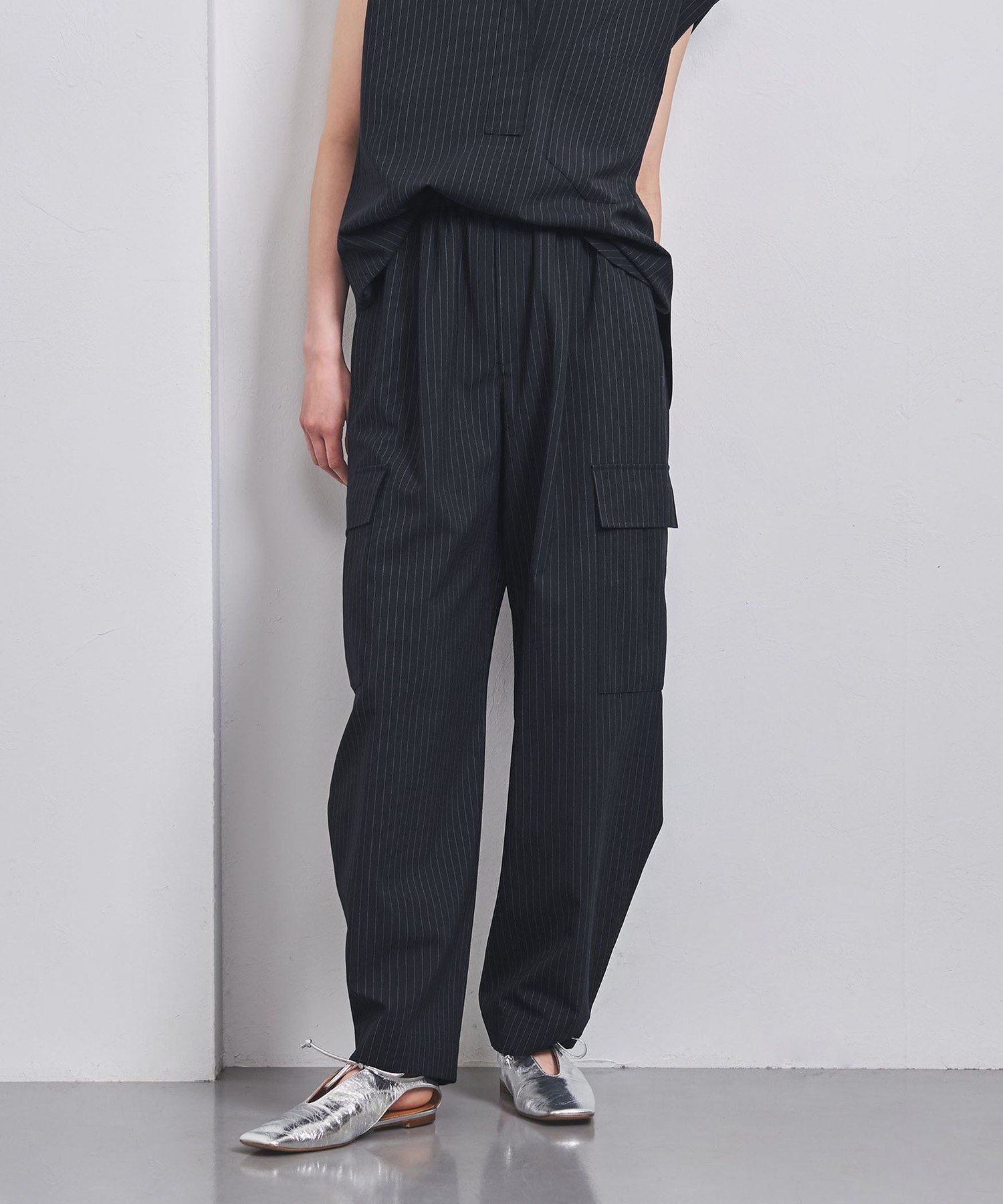 【その他のブランド/Other】のスソボタン カーゴ パンツ インテリア・キッズ・メンズ・レディースファッション・服の通販 founy(ファニー) 　ファッション　Fashion　レディースファッション　Fashion for Women　パンツ　Pants & Trousers　おすすめ　Recommended / Our Picks　カーゴパンツ　Cargo Pants, Utility Pants　シンプル　Simple, Minimal　ストライプ　Stripe, Striped Pattern　セットアップ　Set-Up, Coordinated Outfit　ワイド　Wide, Wide Fit　別注　Limited Edition, Custom Order　その他7|ID: prp329100004536578 ipo3291000000032715283