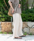 【アイテムズアーバンリサーチ/ITEMS URBAN RESEARCH】の『Sサイズあり』『洗濯可』リネンレーヨンワイドパンツ L.BEG|ID: prp329100004536580 ipo3291000000033544371
