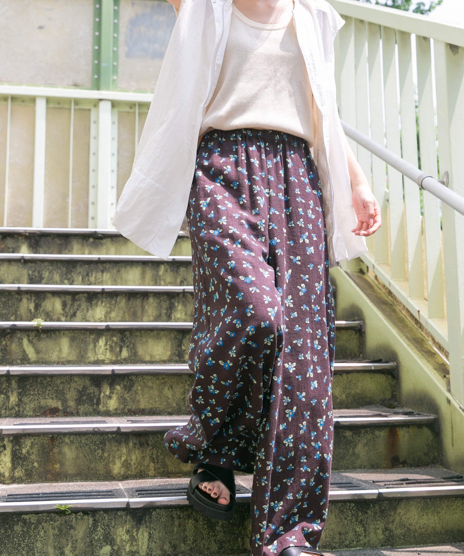 【アイテムズアーバンリサーチ/ITEMS URBAN RESEARCH】の『Sサイズあり』『洗濯可』リネンレーヨンワイドパンツ インテリア・キッズ・メンズ・レディースファッション・服の通販 founy(ファニー) 　ファッション　Fashion　レディースファッション　Fashion for Women　パンツ　Pants & Trousers　おすすめ　Recommended / Our Picks　シンプル　Simple, Minimal　ベーシック　Basic, Essential　リネン　Linen, Linen Fabric　ワイド　Wide, Wide Fit　人気　Popular, Best Seller　定番　Standard, Basic Item　無地　Plain, Solid Color　柄BLK|ID: prp329100004536580 ipo3291000000033544377