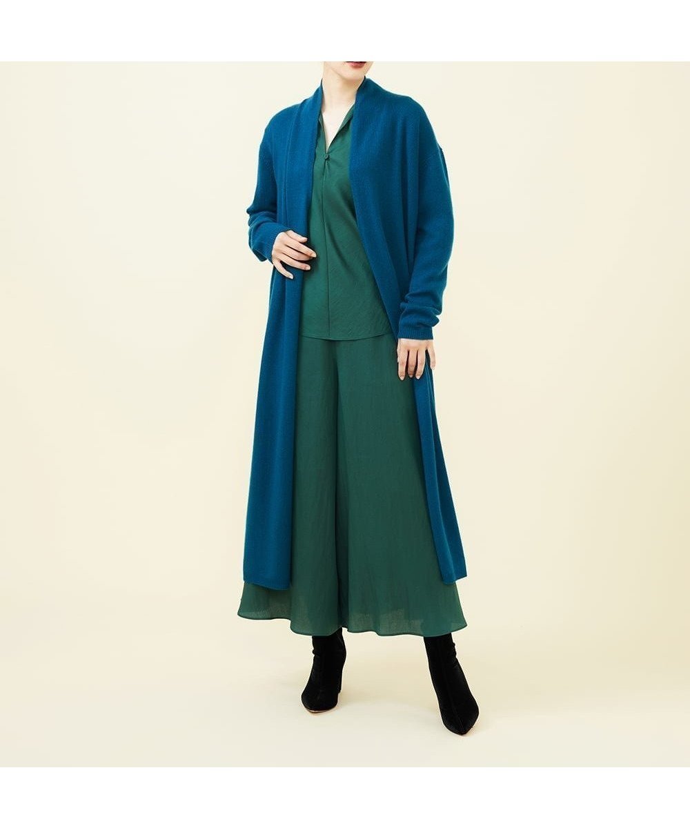 【シビラ/SYBILLA】のカシミヤローブカーディガン インテリア・キッズ・メンズ・レディースファッション・服の通販 founy(ファニー) 　ファッション　Fashion　レディースファッション　WOMEN　トップス・カットソー　Tops/Tshirt　カーディガン　Cardigans　エアリー　Airy　エレガント 上品　Elegant　カシミヤ　Cashmere　カーディガン　Cardigan　ショルダー　Shoulder　シンプル　Simple　ストレート　Straight　ドレス　Dress　ドロップ　Drop　ラグジュアリー　Luxury　ロング　Long　ワイド　Wide　A/W・秋冬　Aw・Autumn/Winter・Fw・Fall-Winter　羽織　Haori　ブルー|ID: prp329100004536592 ipo3291000000032057807