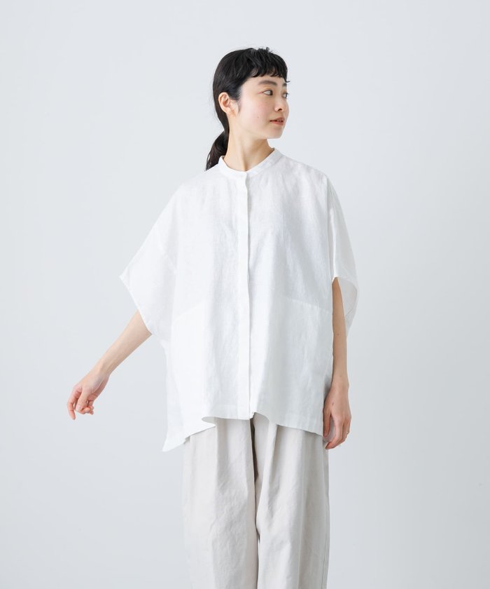 【かぐれ/kagure / URBAN RESEARCH】のリネンスクエアケープシャツ インテリア・キッズ・メンズ・レディースファッション・服の通販 founy(ファニー) https://founy.com/ ファッション Fashion レディースファッション WOMEN トップス・カットソー Tops/Tshirt シャツ/ブラウス Shirts/Blouses スタンド Stand スリット Slit ポケット Pocket 羽織 Haori リネン Linen ワイド Wide S/S・春夏 Ss・Spring/Summer 夏 Summer エレガント 上品 Elegant 2025年 2025 2025春夏・S/S Ss,Spring/Summer,2025 |ID: prp329100004536600 ipo3291000000032057869