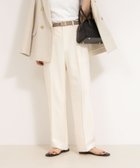 【ノーリーズ/NOLLEY'S】の【PR林 別注カラーあり】ウォッシャブルツイルストレッチ愛されワイドパンツ キナリ|ID: prp329100004536614 ipo3291000000032057958