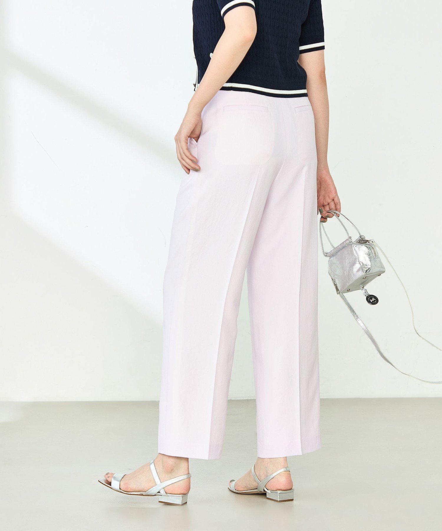 【ノーリーズ/NOLLEY'S】の【PR林 別注カラーあり】ウォッシャブルツイルストレッチ愛されワイドパンツ インテリア・キッズ・メンズ・レディースファッション・服の通販 founy(ファニー) 　ファッション　Fashion　レディースファッション　WOMEN　パンツ　Pants　2025年　2025　2025春夏・S/S　Ss,Spring/Summer,2025　おすすめ　Recommend　ウォッシャブル　Washable　ギャザー　Gather　ワイド　Wide　別注　Special Order　夏　Summer　ビジネス 仕事 通勤　Business　ピンク|ID: prp329100004536614 ipo3291000000032057964