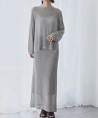 【ガール/GIRL】のメッシュニットシアープルオーバー・ナロースカート セットアップ 上下セット 人気、トレンドファッション・服の通販 founy(ファニー) ファッション Fashion レディースファッション WOMEN セットアップ Setup スカート Skirt セットアップ Set Up 再入荷 Restock/Back In Stock/Re Arrival 楽ちん Easy thumbnail GRY|ID: prp329100004536618 ipo3291000000032058043