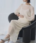 【ガール/GIRL】のメッシュニットシアープルオーバー・ナロースカート セットアップ 上下セット 人気、トレンドファッション・服の通販 founy(ファニー) ファッション Fashion レディースファッション WOMEN セットアップ Setup スカート Skirt セットアップ Set Up 再入荷 Restock/Back In Stock/Re Arrival 楽ちん Easy thumbnail OWH|ID: prp329100004536618 ipo3291000000032058045