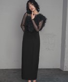 【ガール/GIRL】のフリンジグリッターノットロング 結婚式 ワンピース パーティードレス 人気、トレンドファッション・服の通販 founy(ファニー) ファッション Fashion レディースファッション WOMEN ワンピース Dress ドレス Party Dresses シンプル Simple スリット Slit スリーブ Sleeve ダブル Double ドレス Dress バランス Balance パイピング Piping フリンジ Fringe ヨーク Yoke 再入荷 Restock/Back In Stock/Re Arrival おすすめ Recommend エレガント 上品 Elegant 結婚式 Wedding Ceremony 披露宴 Wedding Reception 二次会 Wedding Party thumbnail BK|ID: prp329100004536620 ipo3291000000032058057