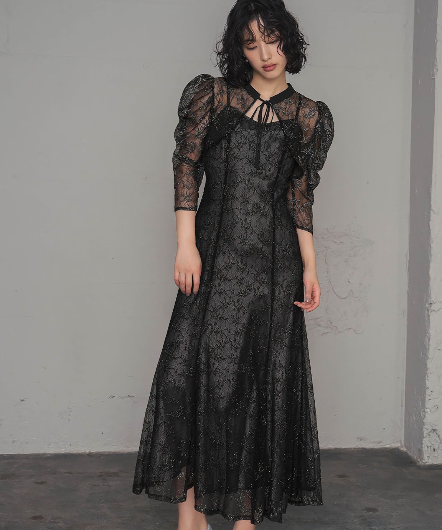 【ガール/GIRL】のラメレースボレロセット マーメイド ロング 結婚式 ワンピース パーティードレス インテリア・キッズ・メンズ・レディースファッション・服の通販 founy(ファニー) 　ファッション　Fashion　レディースファッション　WOMEN　アウター　Coat Outerwear　ボレロ　Bolero jackets　ワンピース　Dress　ドレス　Party Dresses　イエロー　Yellow　シェイプ　Shape　ドレス　Dress　フォーマル　Formal　フレア　Flare　ボレロ　Bolero　マーメイド　Mermaid　モダン　Modern　リボン　Ribbon　レース　Race　ロング　Long　再入荷　Restock/Back In Stock/Re Arrival　おすすめ　Recommend　エレガント 上品　Elegant　結婚式　Wedding Ceremony　披露宴　Wedding Reception　二次会　Wedding Party　BK|ID: prp329100004536626 ipo3291000000032058087