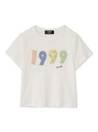 【ファーファー/FURFUR】の【上國料萌衣コラボ】1999アップリケTシャツ 人気、トレンドファッション・服の通販 founy(ファニー) ファッション Fashion レディースファッション WOMEN トップス・カットソー Tops/Tshirt シャツ/ブラウス Shirts/Blouses ロング / Tシャツ T-Shirts コラボ Collaboration thumbnail WHT[001]|ID: prp329100004536630 ipo3291000000032058116