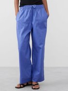 【バナナリパブリック ファクトリーストア/BANANA REPUBLIC FACTORY STORE】のBANANA REPUBLIC FACTORY STORE リネンブレンドプルオンストレートパンツ 人気、トレンドファッション・服の通販 founy(ファニー) ファッション Fashion レディースファッション WOMEN パンツ Pants サンダル Sandals シンプル Simple スニーカー Sneakers テクスチャー Texture ロング Long ワイド Wide 吸水 Water Absorption 夏 Summer thumbnail SANTA_MONICA_BLUE|ID: prp329100004536651 ipo3291000000032058237