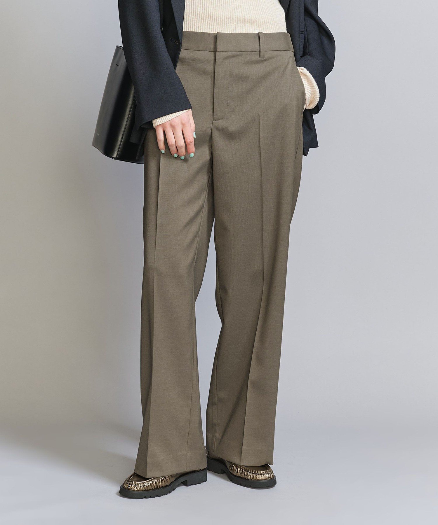 【ビューティ&ユース ユナイテッドアローズ/BEAUTY&YOUTH / UNITED ARROWS】のツイル ストレート パンツ 人気、トレンドファッション・服の通販 founy(ファニー) 　ファッション　Fashion　レディースファッション　Fashion for Women　パンツ　Pants & Trousers　おすすめ　Recommended / Our Picks　シンプル　Simple, Minimal　ストレート　Straight, Straight Cut　スラックス　Slacks, Dress Pants　センター　Center, Center Line　ツイル　Twist, Twisted Detail　フェミニン　Feminine, Girly　ボトム　Bottoms, Lower Wear　マニッシュ　Mannish, Boyish　メンズ　Men's, Menswear　ラップ　Wrap, Wrap Design　レース　Lace, Lace Fabric　 other-1|ID: prp329100004536680 ipo3291000000032720055