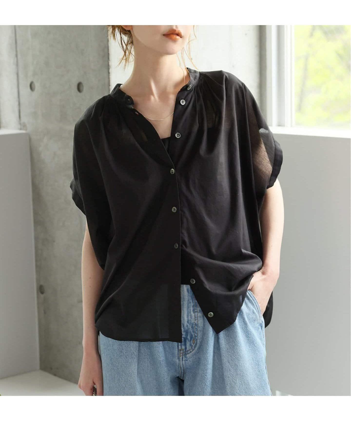 【ジャーナルスタンダード/JOURNAL STANDARD】の《WEB限定追加2》80ローンタックボリュームシャツ インテリア・キッズ・メンズ・レディースファッション・服の通販 founy(ファニー) 　ファッション　Fashion　レディースファッション　WOMEN　トップス・カットソー　Tops/Tshirt　シャツ/ブラウス　Shirts/Blouses　2025年　2025　2025春夏・S/S　Ss,Spring/Summer,2025　ブラック|ID: prp329100004536692 ipo3291000000032341968