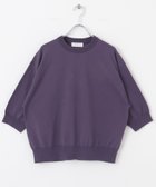 【かぐれ/kagure / URBAN RESEARCH】のハイゲージコットン半袖プルオーバー PURPLE|ID: prp329100004536734 ipo3291000000032058780