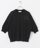 【かぐれ/kagure / URBAN RESEARCH】のハイゲージコットン半袖プルオーバー BLACK|ID: prp329100004536734 ipo3291000000032058782