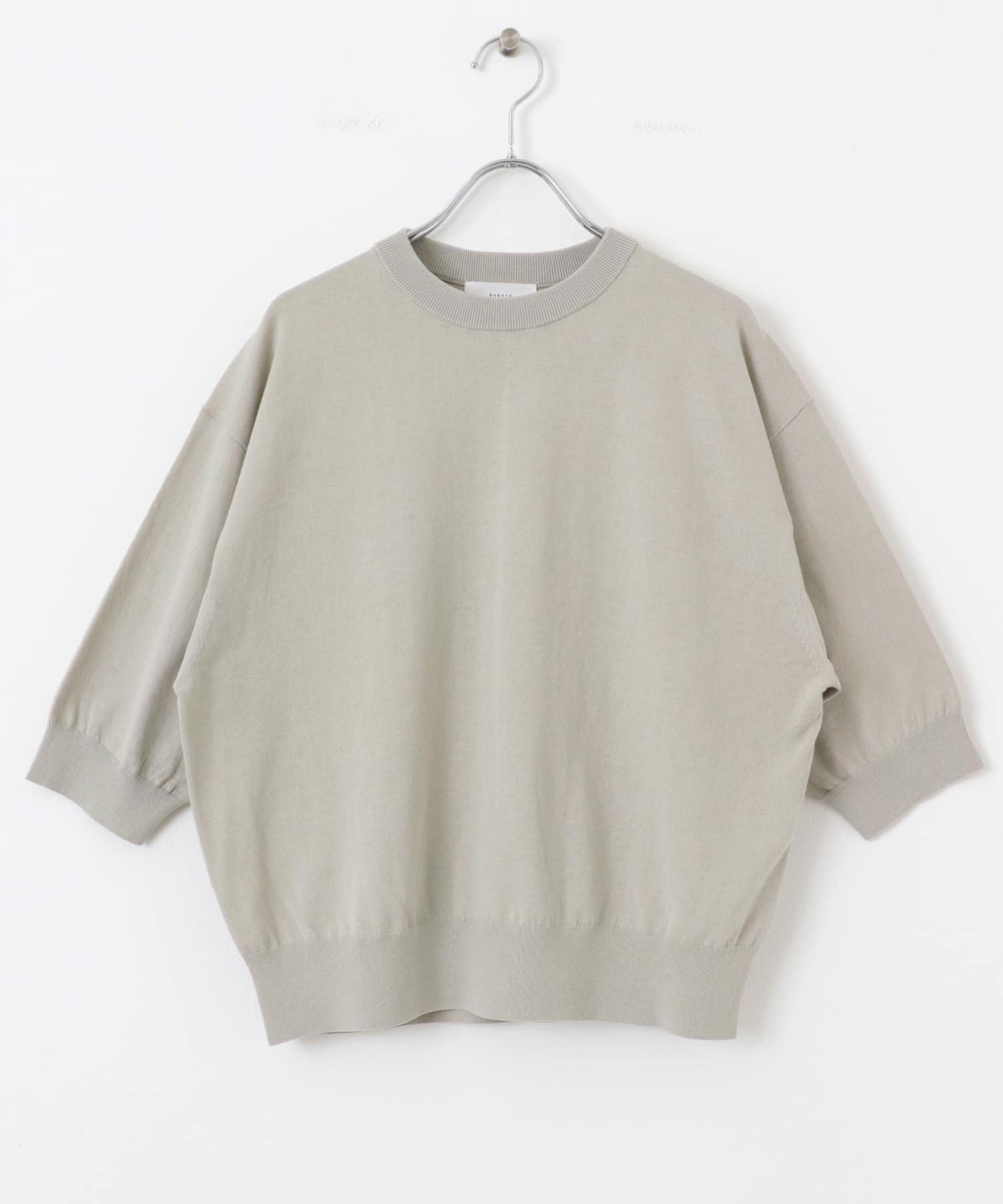 【かぐれ/kagure / URBAN RESEARCH】のハイゲージコットン半袖プルオーバー インテリア・キッズ・メンズ・レディースファッション・服の通販 founy(ファニー) 　ファッション　Fashion　レディースファッション　WOMEN　トップス・カットソー　Tops/Tshirt　プルオーバー　Pullover　2025年　2025　2025春夏・S/S　Ss,Spring/Summer,2025　カーディガン　Cardigan　フィット　Fit　エレガント 上品　Elegant　半袖　Short Sleeve　夏　Summer　定番　Standard　S/S・春夏　Ss・Spring/Summer　L/GRAY|ID: prp329100004536734 ipo3291000000032242392