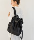 【ベイフロー/BAYFLOW】の軽量!大容量♪ペットボトルホルダー付き プレートライトデイバッグ ブラック19|ID: prp329100004536754 ipo3291000000032093475