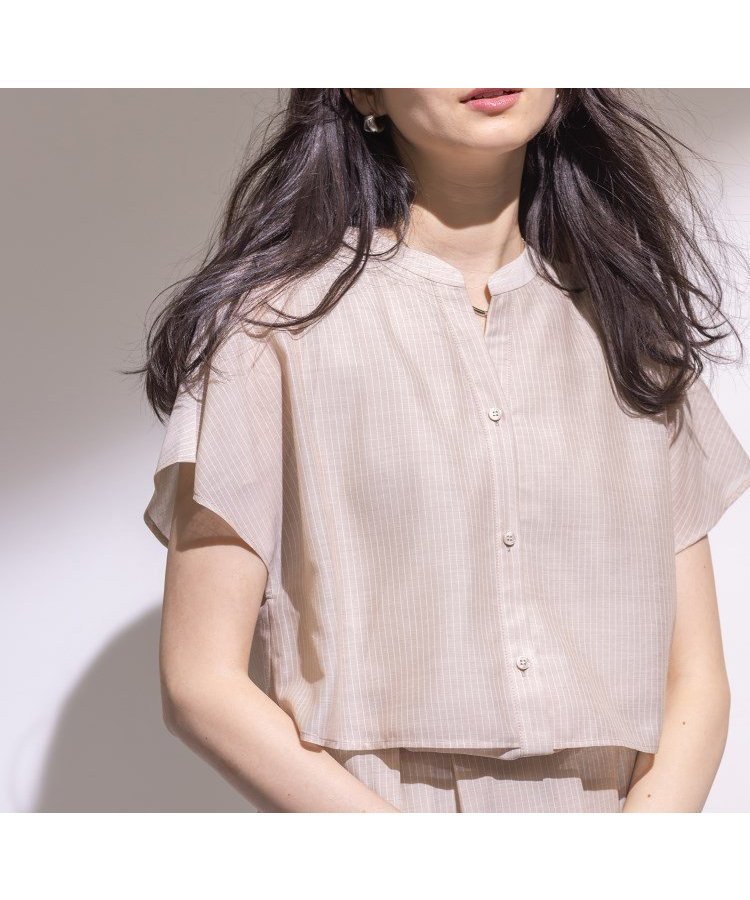 【インディヴィ/INDIVI】の【洗える/エアリー】ティアードブラウス 人気、トレンドファッション・服の通販 founy(ファニー) 　ファッション　Fashion　レディースファッション　WOMEN　トップス・カットソー　Tops/Tshirt　シャツ/ブラウス　Shirts/Blouses　おすすめ　Recommend　エアリー　Airy　ストライプ　Stripe　セットアップ　Set Up　ティアード　Tiered　デニム　Denim　ワイド　Wide　人気　Popularity　夏　Summer　洗える　Washable　ビジネス 仕事 通勤　Business　 other-1|ID: prp329100004536767 ipo3291000000032106774