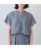 【インディヴィ/INDIVI】の【洗える/エアリー】ティアードブラウス 人気、トレンドファッション・服の通販 founy(ファニー) ファッション Fashion レディースファッション WOMEN トップス・カットソー Tops/Tshirt シャツ/ブラウス Shirts/Blouses おすすめ Recommend エアリー Airy ストライプ Stripe セットアップ Set Up ティアード Tiered デニム Denim ワイド Wide 人気 Popularity 夏 Summer 洗える Washable ビジネス 仕事 通勤 Business thumbnail ブルーグリーン|ID: prp329100004536767 ipo3291000000032106787