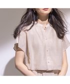 【インディヴィ/INDIVI】の新色登場!【洗える/エアリー】ティアードブラウス ライトベージュ|ID: prp329100004536767 ipo3291000000032497157